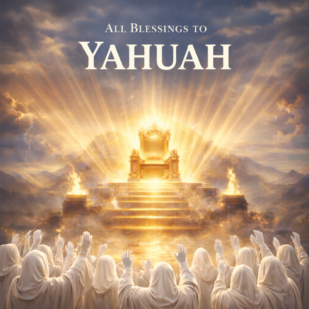 All Blessings To Yahuah