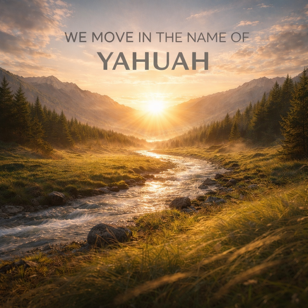 We Move In The Name Of Yahuah