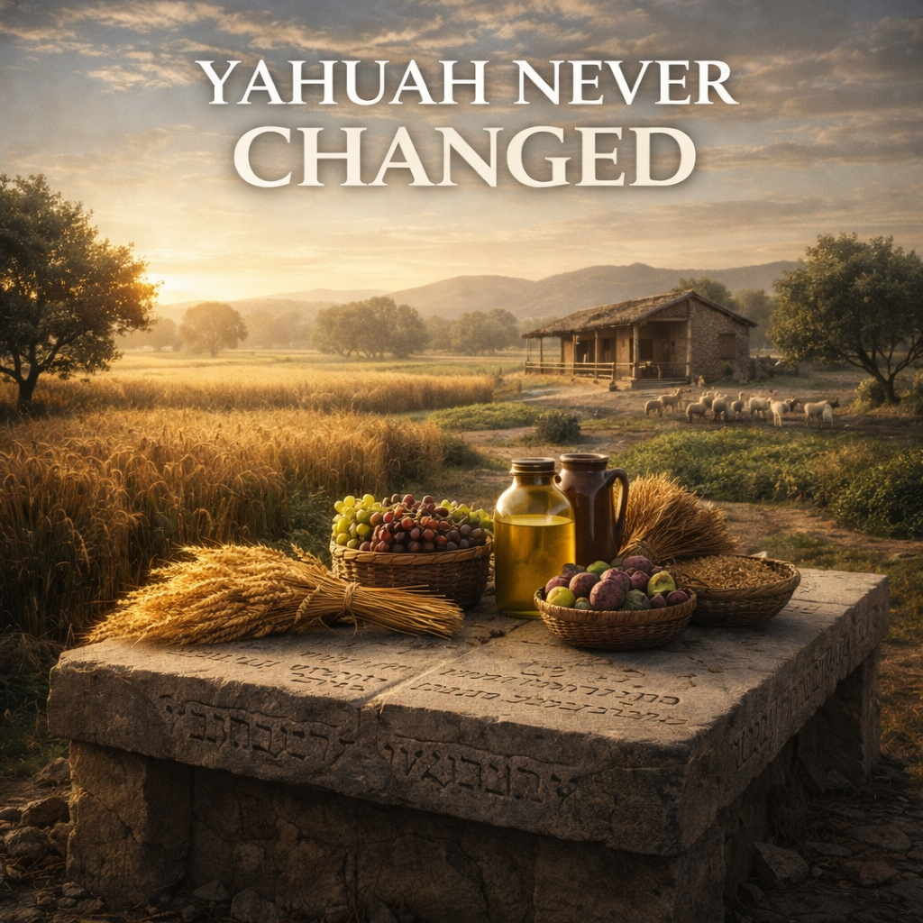 Yahuah Never Changed