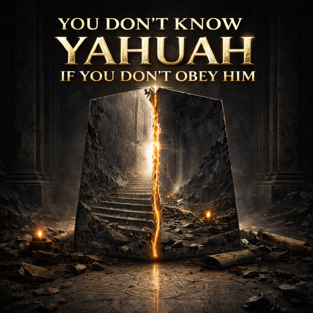 You Dont Know Yahuah If You Dont Obey Him